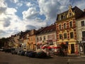 Starogard Gdanski town square Royalty Free Stock Photo