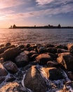 Staroladozhskaya fortress in the village of Staraya Ladoga on the banks of the Volkhov River.