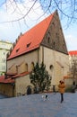 Staronova Synagogue, Jewish Quarter Josefov, Prague, Czech Republic