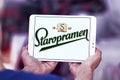 Staropramen beer logo Royalty Free Stock Photo