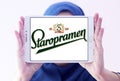 Staropramen beer logo Royalty Free Stock Photo