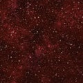 Starrs in outer space seamless background or texture illustration