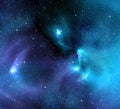 Starry background of deep outer space Royalty Free Stock Photo