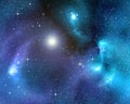 Starry background of deep outer space Royalty Free Stock Photo