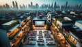 Starry Cinema Urban Rooftop Transforms for Open-Air Movie Night Creating a Sky-High Entertainment Oasis