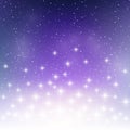 Starry light background