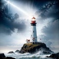 Starry Lighthouse