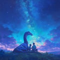 Starry Night Dinosaur Adventure