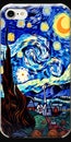 Starry Night Fused Glass Art: Van Gogh\'s Graphic Expressionism In Colorful Woodcarvings