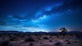 Starry Night Over the Desert