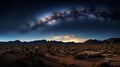 Starry Night Over the Desert