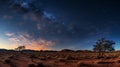 Starry Night Over the Desert