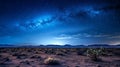 Starry Night Over the Desert