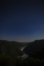 Starry night over Nestos river