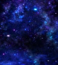 Starry night sky Royalty Free Stock Photo