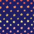 Starry night sky Royalty Free Stock Photo