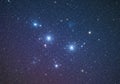 A starry night sky filled with Royalty Free Stock Photo