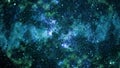 Starry outer space background texture