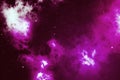 Starry outer space background texture with nebula. Colorful starry night sky outer space background. 3d rendering