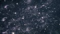 Starry outer space background texture . star filled night sky background texture