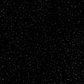 Starry sky hand draw seamless pattern, doodle rings and crosses in galaxy and stars style - endless background. Galaxy