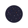 Starry sky icon