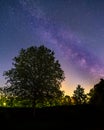 Milky way in the sky Royalty Free Stock Photo