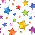 Stars abtract texture