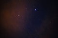 Stars on tbackground of the night starry sky Royalty Free Stock Photo