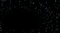 Stars on black night background Royalty Free Stock Photo