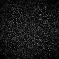 Stars dot and spots scatter glitter on galaxy black abstract background, droplet splashing vector illustration Royalty Free Stock Photo