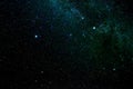 Stars and galaxy outer space sky night universe background