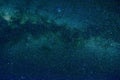 Stars and galaxy outer space sky night universe background Royalty Free Stock Photo