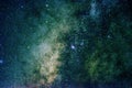 Stars and galaxy outer space sky night universe background Royalty Free Stock Photo