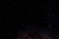 Stars galaxy outer space sky night universe black starry background