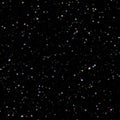 Stars and galaxy outer space sky night universe black starry background of starfield - seamless astronomical, deep space texture