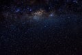 Stars galaxy outer space sky night universe black starry background Royalty Free Stock Photo