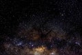 Stars galaxy outer space sky night universe black starry background Royalty Free Stock Photo