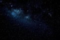 Stars and galaxy space sky night background