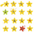 Stars icon set