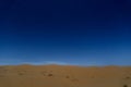 Stars at night over the dunes, Morocco Royalty Free Stock Photo