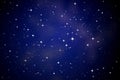 Stars in the night sky Royalty Free Stock Photo