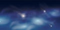 Stars in night sky, starry light, galaxy space background. Royalty Free Stock Photo