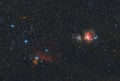 The stars of the Orion belt on 1st December 2021