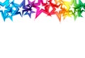 Stars rainbow scatter glitter shine confetti celebration party o