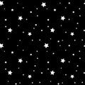 Stars seamless pattern