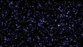 stars in sky blinks 4k