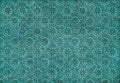 Stars on the turquoise stone background. seamless texture