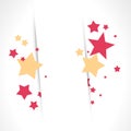 Stars White Background Royalty Free Stock Photo