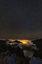 Starscape Above La Palma Caldera